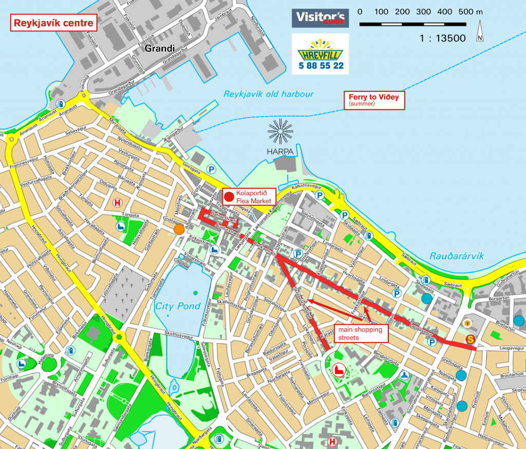 Maps of Iceland - Visitor's Guide