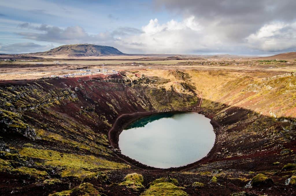 Kerid crater Iceland