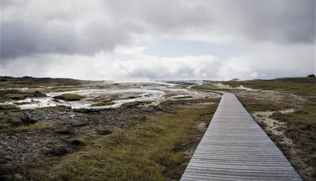 walking path Iceland